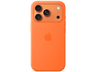 Apple Funda de silicona con MagSafe, Para iPhone 17 Pro Max, Compatible con correa Crossbody, Naranja