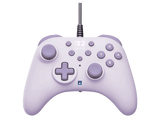 Mando Nintendo Switch - Hori Horipad Turbo, Nintendo Switch 2, Con cable, Lavanda