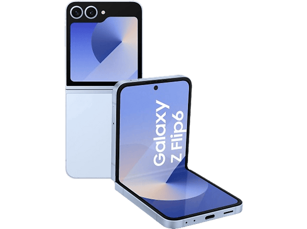 Móvil - Samsung Galaxy Z Flip6 5G, 512GB, 12GB RAM, Azul, 6.7" FHD+, Plegable, Qualcomm Snapdragon, 4000 mAh, Android 14
