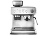 Cafetera express - Breville VCF126X, Con Molinillo, 15 bares, Hasta 2 tazas, Depósito 2.8l, Vaporizador, Plata