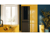 Frigorífico combi - Teka RBF 88670 VG, Edición Museo Van Gogh, Total No Frost, 201 cm Altura, 378 l, Inverter, Cristal Negro