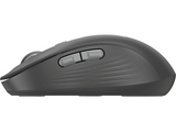 Ratón inalámbrico - Logitech Signature Plus M750 L, Mano izquierda, Conexión multidispositivo, USB, Botones personalizables, Windows-Mac, Negro
