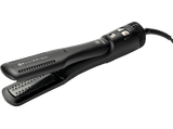 Plancha Secador - Bellissima 2 en 1 Airsleek®, Revestimiento de Cerámica y Queratina, 640W, 2 Velocidades, 2 Temperaturas, Negro, Oro