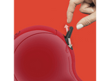 Cafetera de cápsulas - Nescafé Dolce Gusto Krups Piccolo XS KP1A3510, 1600 W, 15 bar, 0.8 l, Apagado automático, Bebidas calientes y frías, Rojo