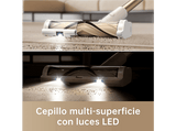 Aspirador escoba - Dreame R10, 350W, 60 min Autonomía, Potencia de Succión de 120 AW, Luces LED, Blanco