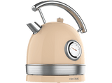 Hervidor de agua - Cecotec Thermosense 420 Light Beige, 2200 W, 1.8 l, Base 360º, Acero inoxidable, Light Beige