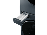 Lavadora secadora - Haier CLC108GNU1, Torre de lavado 10 kg+8 kg, 1400 rpm, Autodosificación, Direct Motion, Antracita