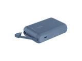 Powerbank - Belkin BPB021hqBL, 10000 mAh, 1x USB-C, Cable Integrado, Carga Rápida, 20W, Azul