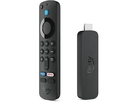 Reproductor multimedia - Amazon Fire TV Stick 4K 2024, Dispositivo de streaming compatible con Wi-Fi 6, Dolby Vision, Dolby Atmos y HDR10+, Negro