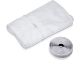 Accesorio aire acondicionado - Koenic KWS 125, Con cremallera, Autoadherente, 4 m, Blanco