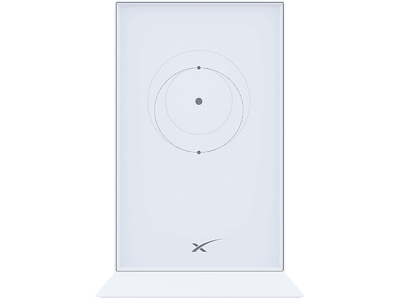 Router con antena - Starlink Estandar Kit, 75W, 185 m², Blanco