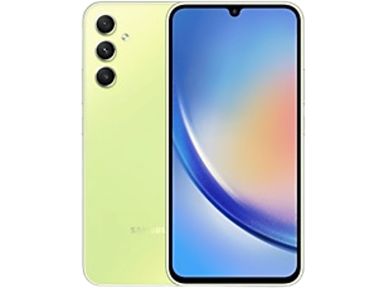 Samsung Galaxy A34 Light Green 128 GB 6 GB RAM 6.6 FHD+ Mediatek Dimensity 1080 Octa-Core Android 13 5000 mAh