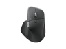 Ratón inalámbrico - Logitech MX Master 4 + Funda, Bluetooth, Botones personalizables, 8000ppp, PC-Mac, Multidispositivo, Carga rápida, Negro
