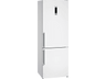 Frigorífico combi - Siemens kg49NXWDQ, No Frost, 203 cm, 438 l, Súper congelación, Hyper Fresh, Blanco