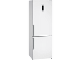 Frigorífico combi - Siemens kg49NXWDQ, No Frost, 203 cm, 438 l, Súper congelación, Hyper Fresh, Blanco
