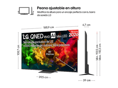 TV QNED Mini LED 85