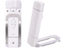 Luz de lectura - ISY IBL-1000-WT, 60h de batería, 3 temperaturas, 5 niveles de brillo, Blanco
