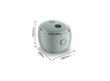 Arrocera - Tefal Multifunción POP, 0.7 L, Hasta 4 raciones,  Tecnología Smart NFC, Compacta, Bol Antiadherente,  Cesta vaporera, 8 programas