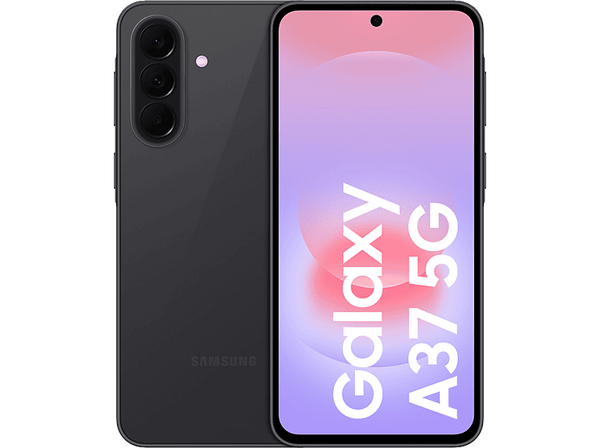 Móvil - Samsung Galaxy A37, Gris, 256 GB, 8 GB RAM, 6.7" FHD+, Exynos 1480, 5000 mAh, Android 16