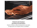 Horno - Haier H6 ID46G3YTB ID Series 4, Multifunción, Sistema de limpieza integrado, 78 l, 59.5 cm, Negro