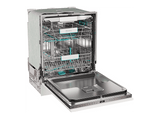 Lavavajillas integrable - Hisense HV673A65, 16 servicios, 7 programas, 59.8 cm, Tercera Bandeja, Wi Fi, Sin Panelar