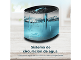 Bebedero automático inteligente - Cecotec Bebedero Pumba 2500 Refresh Smart, Capacidad 2.5L, Filtro, Control WIFI, APP, Silencioso, Negro