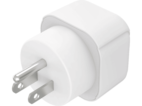 Adaptador enchufe - Hama EU-USA, Tipo B, Tipo C, 100 - 250 V, 15 A, Blanco