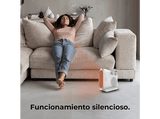 Calefactor - Cecotec ReadyWarm 2050 Max Dual White, 2000W, 2 niveles de potencia, 3 modos de funcionamiento, Hasta 20m2, Termostato regulable, Blanco