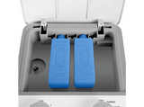 Climatizador evaporativo - Orbegozo AIR 35, 60 W, 3 Velocidades, Uso con Hielo, Depósito de 3L, Ruedas, Blanco