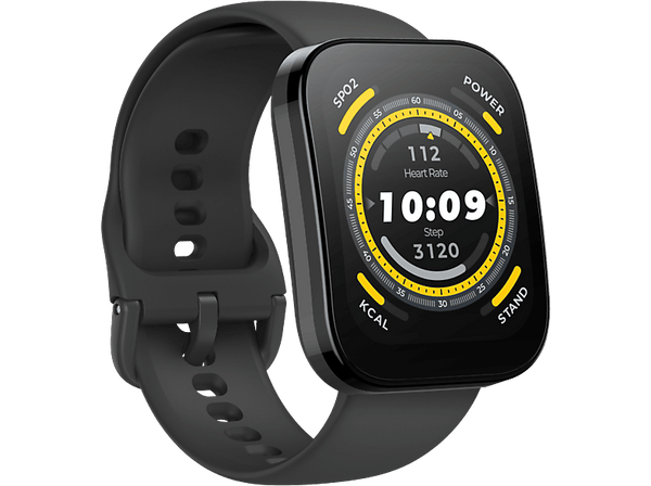 Smartwatch - Amazfit BIP 5, 22 mm, Pantalla 1,91", Llamadas Bluetooth, +120 Modos deporte, Negro