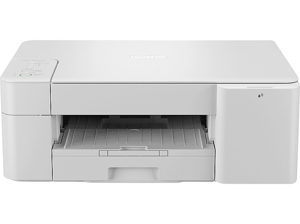 Impresora multifunción - Brother DCPJ1200WE, Inyección de tinta, 16 ppm monocolor, 8 ppm a color, Blanco