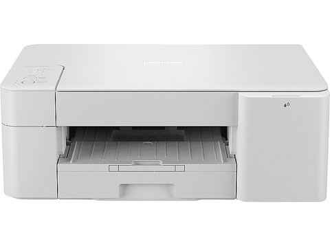 Impresora multifunción - Brother DCPJ1200WE, Inyección de tinta, 16 ppm monocolor, 8 ppm a color, Blanco