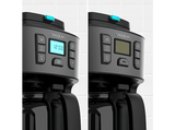 Cafetera de goteo - Cecotec Coffee 66 Grind & Drop, 12 tazas, 1086 W, Programable, Capacidad 1.8 L, Tecnología ExtremeAroma, Grey