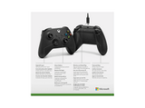 Mando Xbox - Microsoft Mando Inalámbrico Bluetooth + cable USB-C®, Negro, Para Xbox Series X|S, Xbox One, PC, Android, iOS, Mac