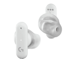 Auriculares gaming - Logitech G FITS, Bluetooth, Lightspeed, Moldeables, Micrófono, PC, Mac, PS5, PS4, Nintendo Switch, Blanco