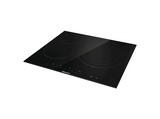 Placa vitrocerámica - Hisense E6332BSCE, 3 zona(s), 30 cm Zona Grande, 59 cm Ancho, Temporizador, Control Táctil, Negro
