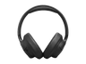 Auriculares inalámbricos - JBL Tune 780NC, Autonomía 76 h, Diadema, Circumaurales, Cancelación de ruido adaptativa con Smart Ambient, Plegables, Negro