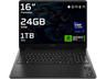 Portátil gaming - HP OMEN Slim 16-an0063ns, 16 " 2K, Intel® Core™ Ultra 7 255H, 24 GB RAM, 1 TB SSD, GeForce RTX™ 5070, Sin sistema operativo