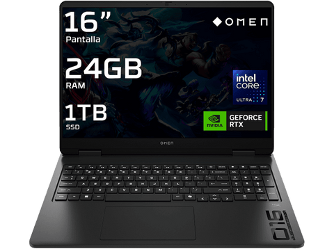 Portátil gaming - HP OMEN Slim 16-an0063ns, 16 