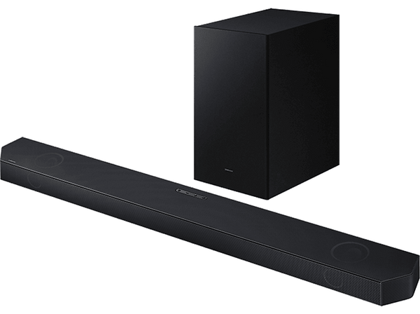 Barra de sonido - Samsung HW-Q700D/ZF, Bluetooth, Inalámbrico, 28W , Q-Symphony, Titan Black