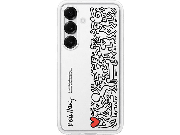 Funda - Samsung Flipsuit, Para Samsung Galaxy S25, Transparente con pegatina