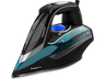 Plancha de vapor - Cecotec Fast&Furious 6060 Ultra, 3100 W, 285 g/min, Bomba de agua automática integrada, Sensor táctil, LCD, Negro