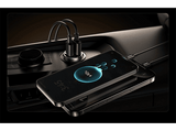 Cargador coche - Baseus Tiny Star Mini, Universal, Tipo-C y USB, 30W, Con cable, Negro Cosmic