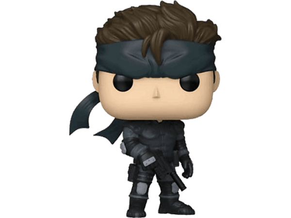 Figura Funko Pop! - Metal Gear: Solid Snake, 10 cm, Vinilo