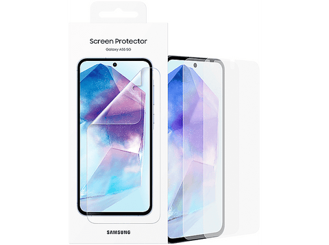 Protector pantalla - Samsung, Para Galaxy A55, Transparente