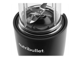 Batidora de vaso - Nutribullet Turbo 1000, Motor 1000 W, Batidora personal, 0.9 l / 0.5 l, Cuchilla acero inoxidable, Sin BPA, Negro mate