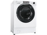 Lavadora secadora integrable - Haier Series 4 HWDQ90B416FWB-S, 9 kg+5 kg, 1600rpm, Inverter, Antibacterias, Sin panelar