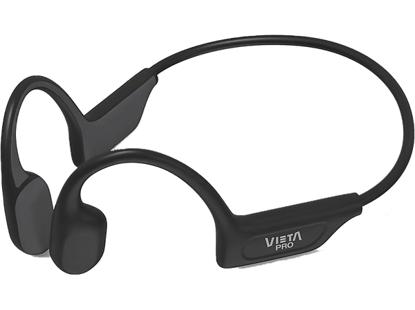 Auriculares True Wireless  - Vieta Pro Bone, Conducción Ósea, IPX 6, Hasta 8 hs, Negro