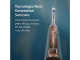 Cepillo eléctrico - Philips Sonicare HX7108/01 Serie 5300, Autonomía de 21 días, Tecnología sónica, Sensor de presión, 2 velocidades, blanco