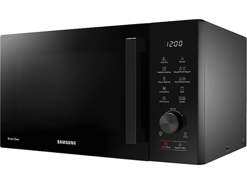 Microondas - Samsung MC28A5137CK/E1, 900 W, 6 niveles, 28 l, Slim Fry™, Negro